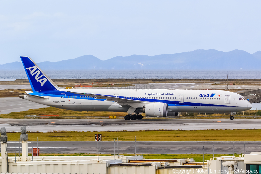 All Nippon Airways - ANA Boeing 787-9 Dreamliner (JA830A) | Photo 599520