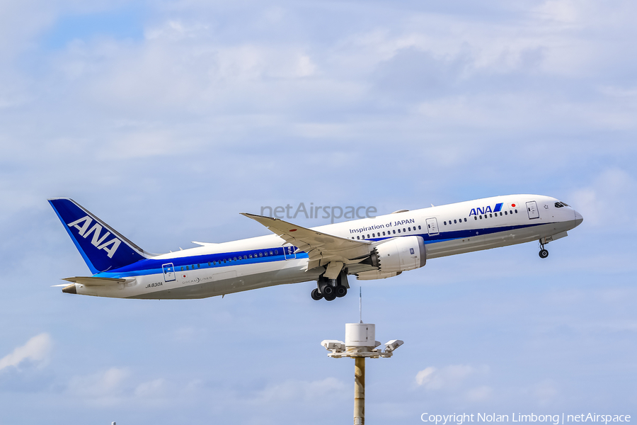 All Nippon Airways - ANA Boeing 787-9 Dreamliner (JA830A) | Photo 599524