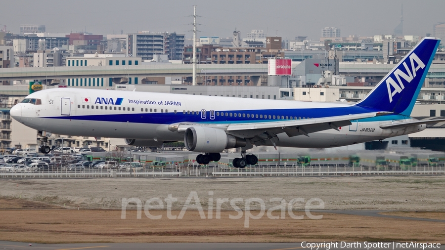 All Nippon Airways - ANA Boeing 767-381 (JA8322) | Photo 203504