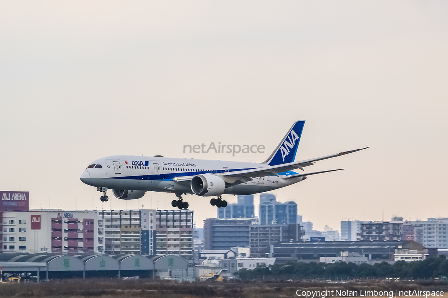 All Nippon Airways - ANA Boeing 787-8 Dreamliner (JA832A) | Photo 599529