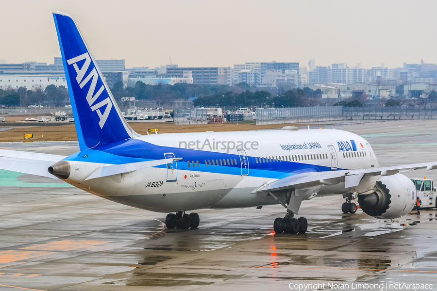 All Nippon Airways - ANA Boeing 787-8 Dreamliner (JA832A) | Photo 599534