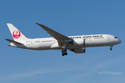 Japan Airlines - JAL Boeing 787-8 Dreamliner (JA832J) at  Frankfurt am Main, Germany