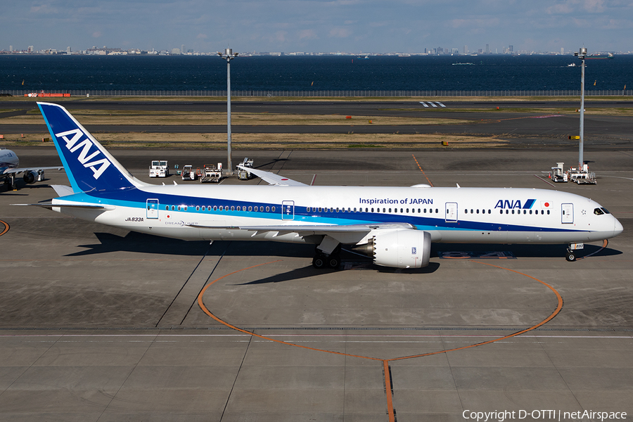 All Nippon Airways - ANA Boeing 787-9 Dreamliner (JA833A) | Photo 398401