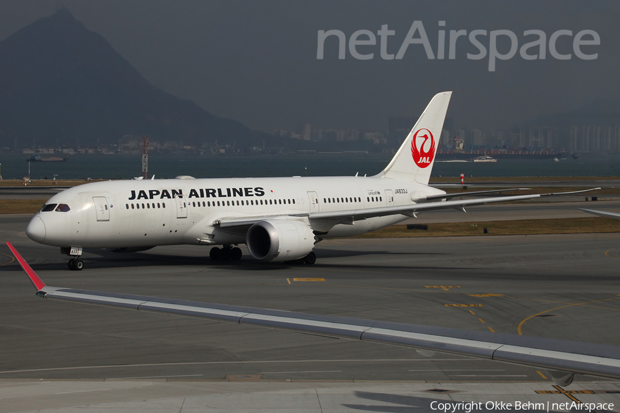 Japan Airlines - JAL Boeing 787-8 Dreamliner (JA833J) | Photo 148930
