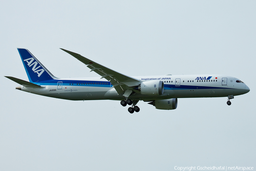 All Nippon Airways - ANA Boeing 787-9 Dreamliner (JA836A) | Photo 76546
