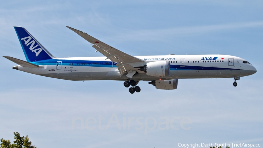 All Nippon Airways - ANA Boeing 787-9 Dreamliner (JA837A) | Photo 282349