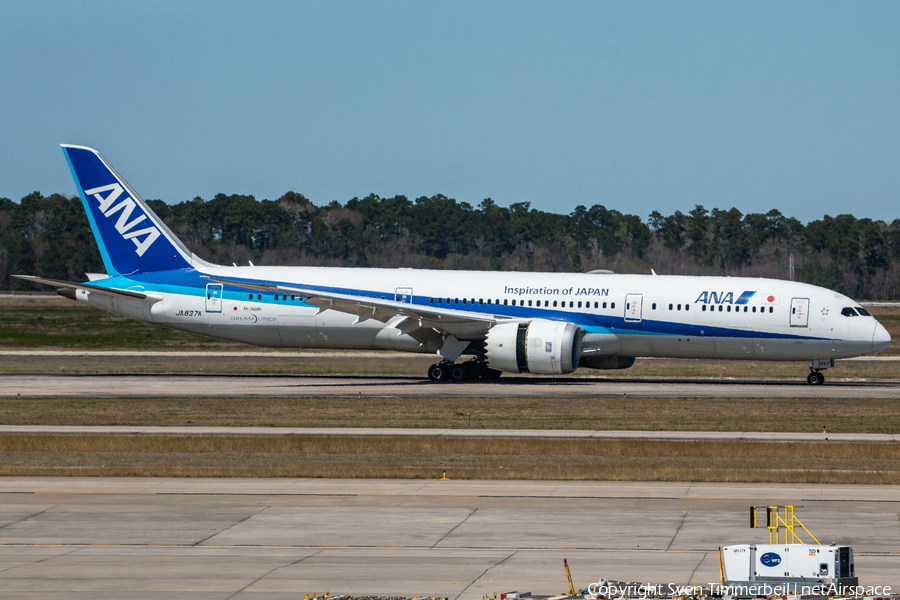 All Nippon Airways - ANA Boeing 787-9 Dreamliner (JA837A) | Photo 500886