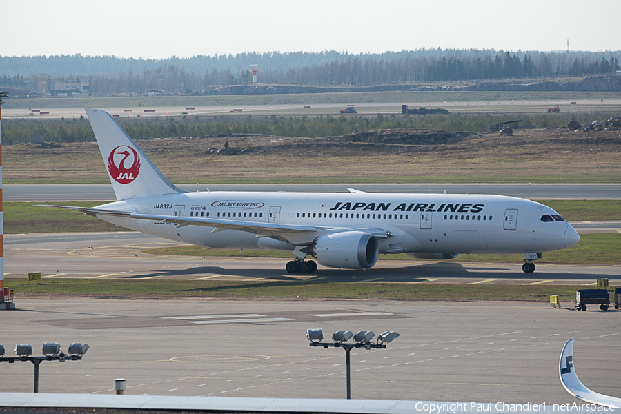 Japan Airlines - JAL Boeing 787-8 Dreamliner (JA837J) | Photo 106790