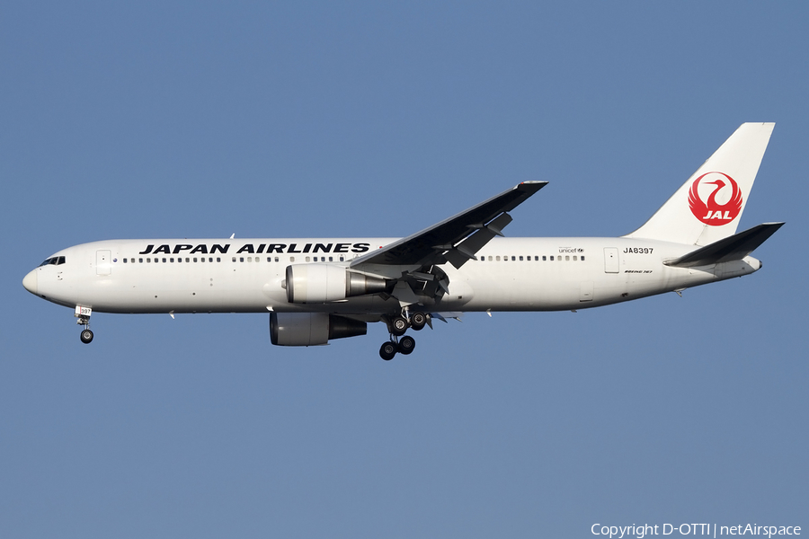 Japan Airlines - JAL Boeing 767-346 (JA8397) | Photo 418680