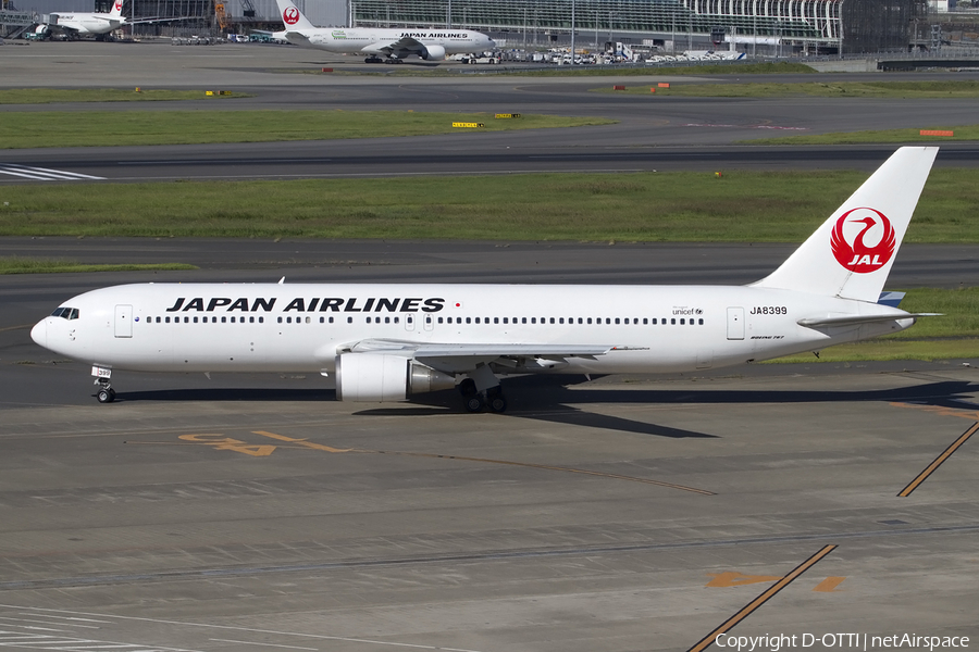 Japan Airlines - JAL Boeing 767-346 (JA8399) | Photo 418369