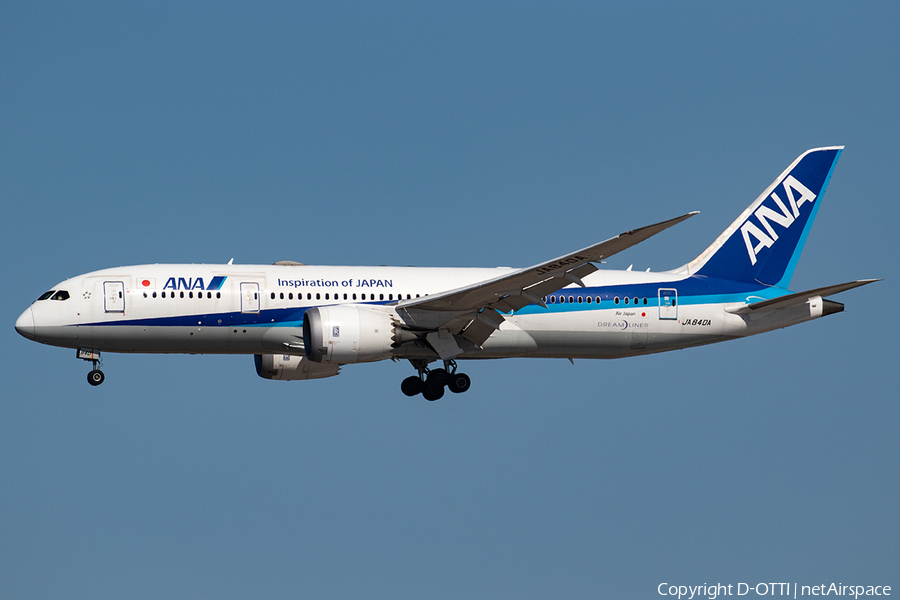 All Nippon Airways - ANA Boeing 787-8 Dreamliner (JA840A) | Photo 387407