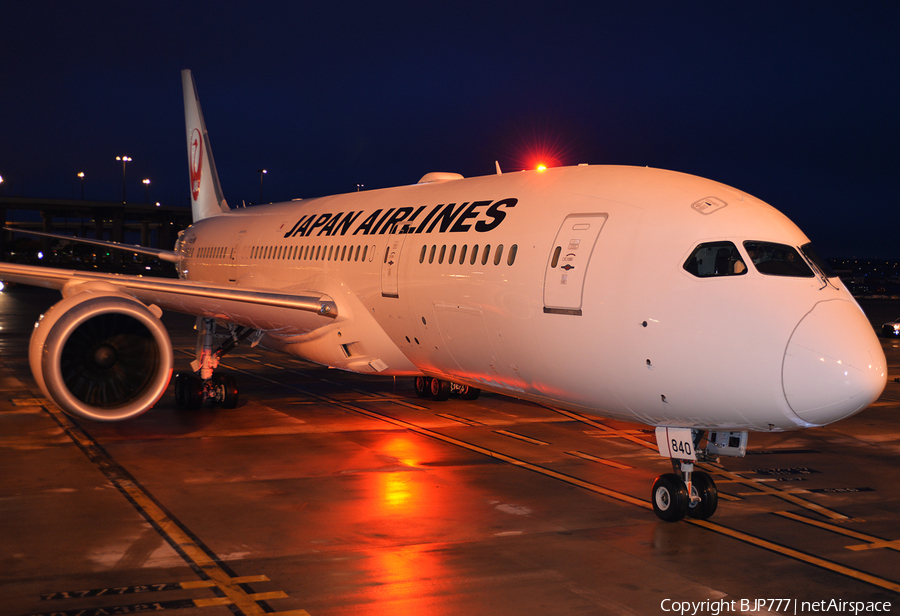 Japan Airlines - JAL Boeing 787-8 Dreamliner (JA840J) | Photo 189238