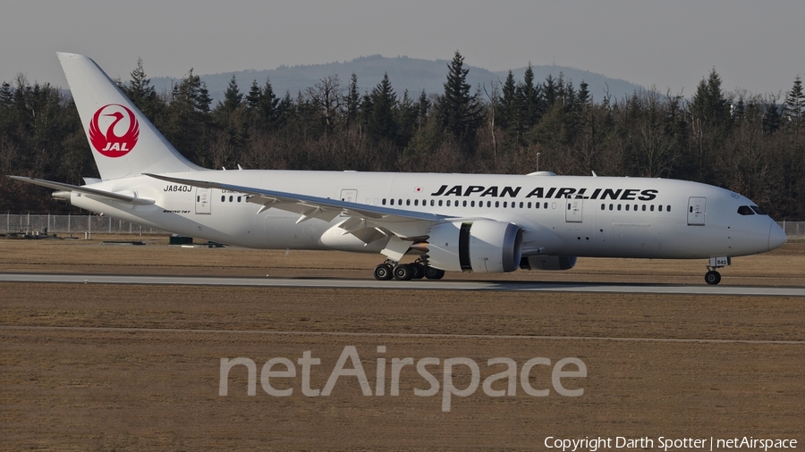 Japan Airlines - JAL Boeing 787-8 Dreamliner (JA840J) | Photo 227761