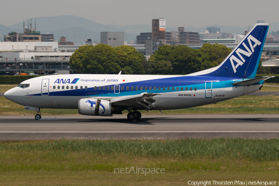ANA Wings Boeing 737-54K (JA8419) | Photo 77306