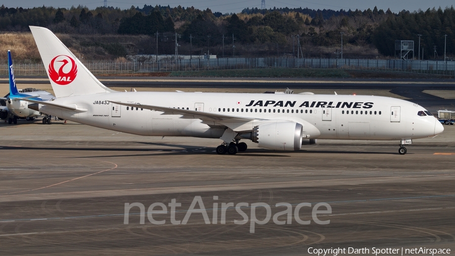 Japan Airlines - JAL Boeing 787-8 Dreamliner (JA843J) | Photo 205470
