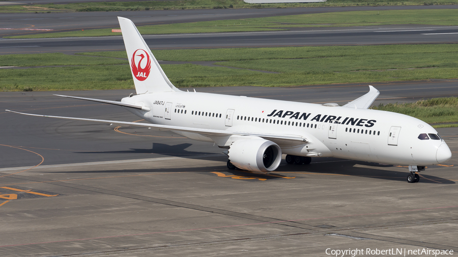 Japan Airlines - JAL Boeing 787-8 Dreamliner (JA847J) | Photo 598250