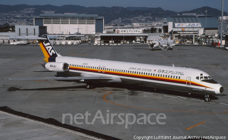 Japan Air System McDonnell Douglas MD-81 (JA8498) | Photo 412355