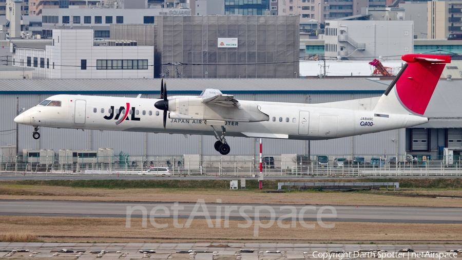 Japan Air Commuter Bombardier DHC-8-402Q (JA849C) | Photo 203498