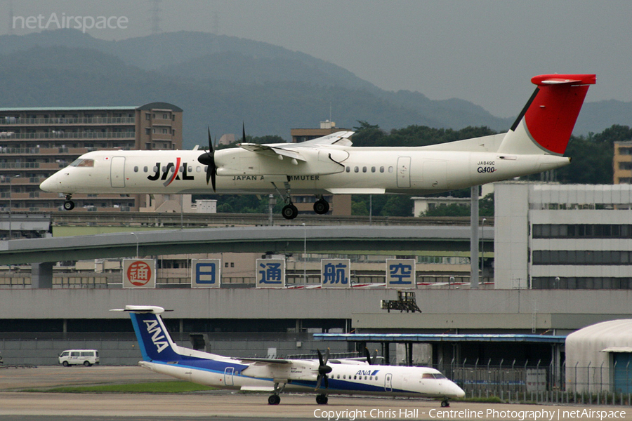 Japan Air Commuter Bombardier DHC-8-402Q (JA849C) | Photo 7261