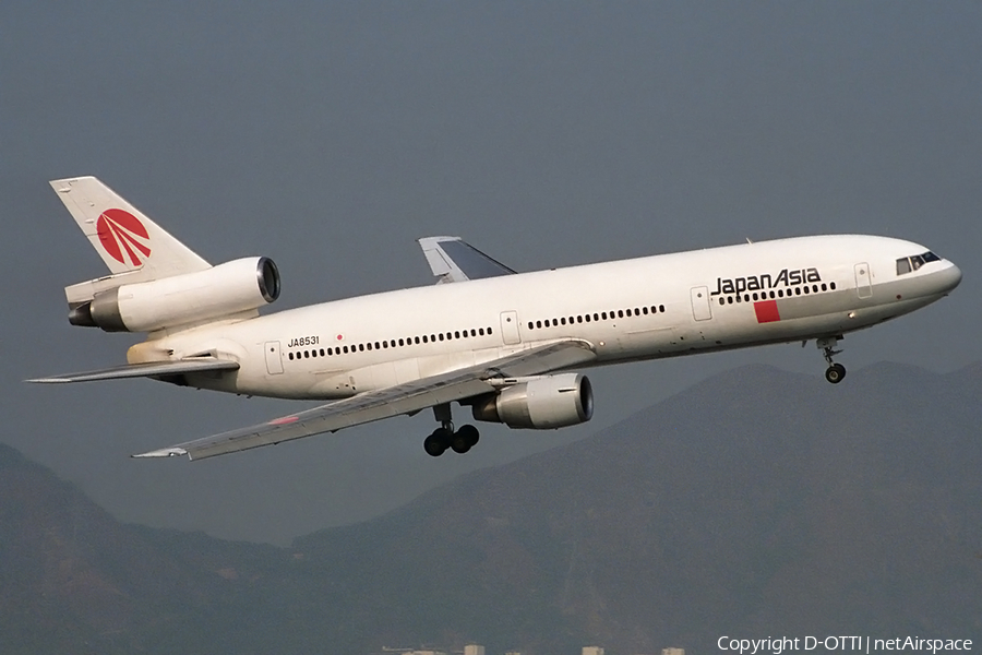 Japan Asia Airways McDonnell Douglas DC-10-40 (JA8531) | Photo 173197