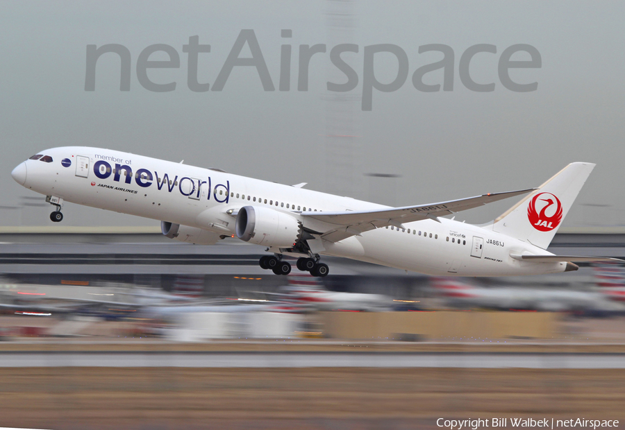 Japan Airlines - JAL Boeing 787-9 Dreamliner (JA861J) | Photo 542404