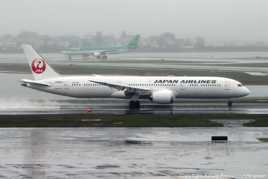 Japan Airlines - JAL Boeing 787-9 Dreamliner (JA862J) | Photo 158273