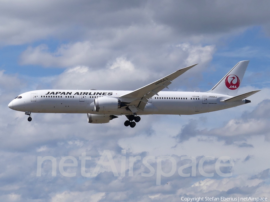Japan Airlines - JAL Boeing 787-9 Dreamliner (JA864J) | Photo 393186