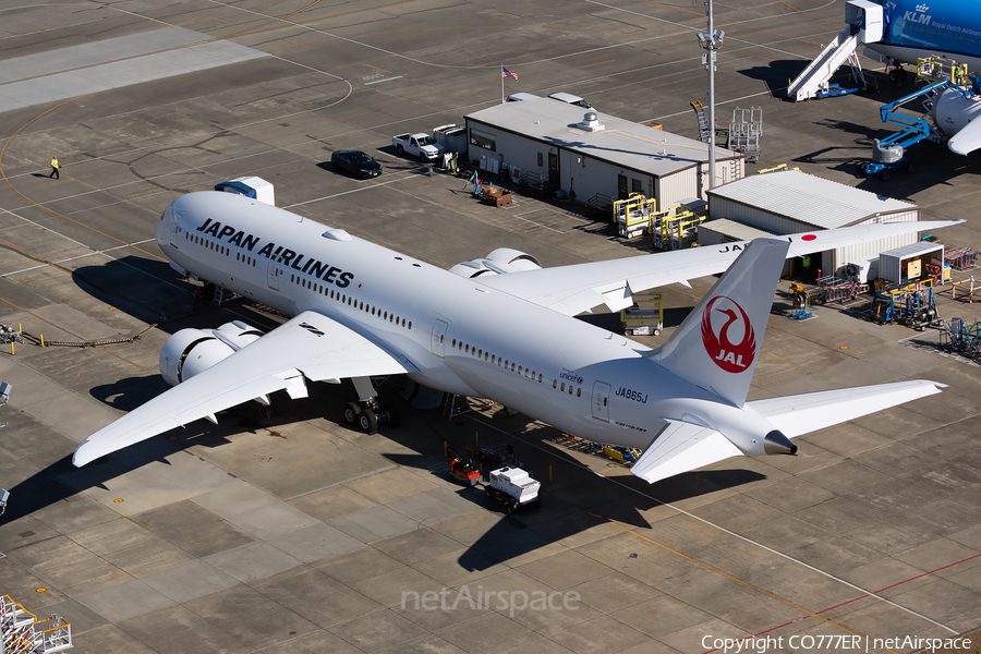 Japan Airlines - JAL Boeing 787-9 Dreamliner (JA865J) | Photo 289722