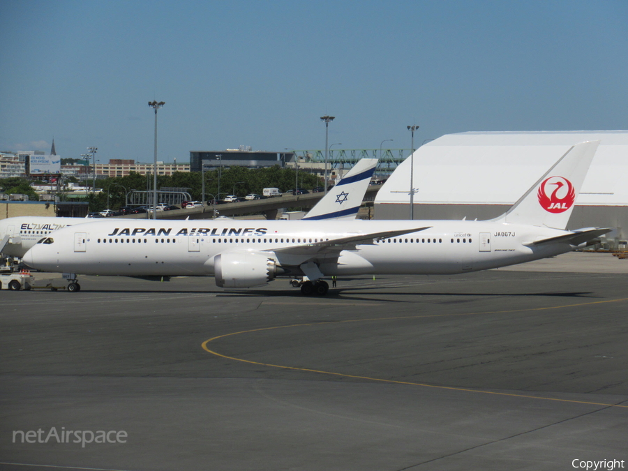 Japan Airlines - JAL Boeing 787-9 Dreamliner (JA867J) | Photo 260227