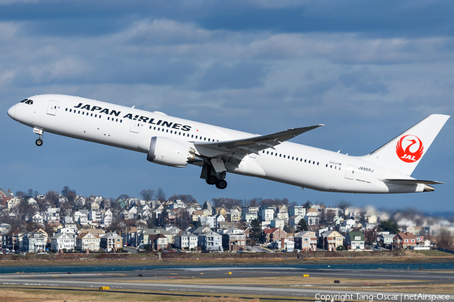 Japan Airlines - JAL Boeing 787-9 Dreamliner (JA868J) | Photo 424254