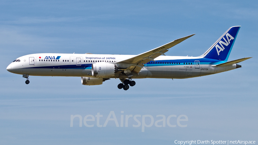 All Nippon Airways - ANA Boeing 787-9 Dreamliner (JA872A) | Photo 375259