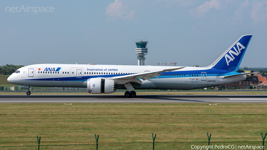 All Nippon Airways - ANA Boeing 787-9 Dreamliner (JA872A) | Photo 452976