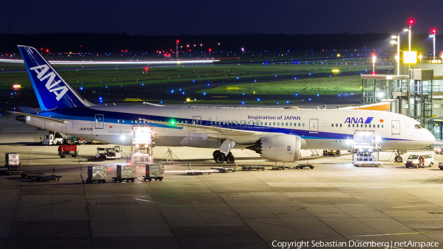 All Nippon Airways - ANA Boeing 787-9 Dreamliner (JA872A) | Photo 199422