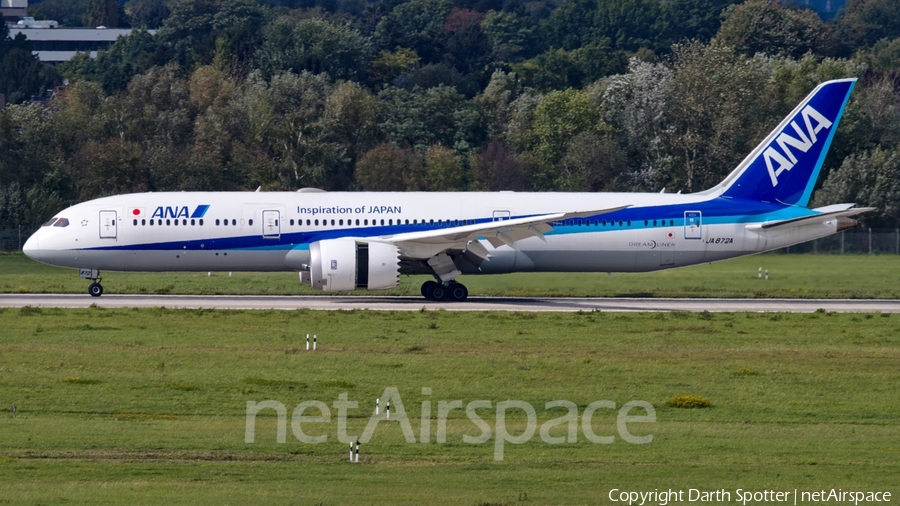All Nippon Airways - ANA Boeing 787-9 Dreamliner (JA872A) | Photo 201862
