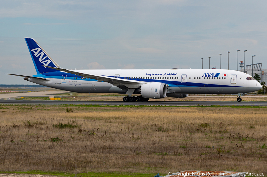 All Nippon Airways - ANA Boeing 787-9 Dreamliner (JA872A) | Photo 528398