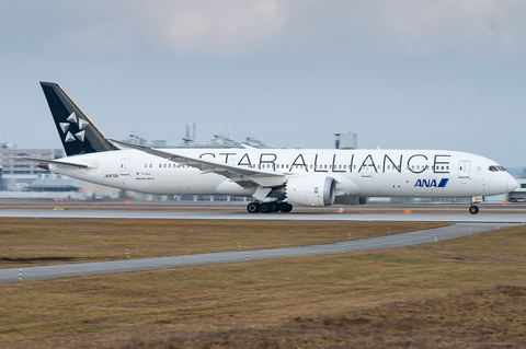 All Nippon Airways - ANA Boeing 787-9 Dreamliner (JA872A) at  Munich, Germany