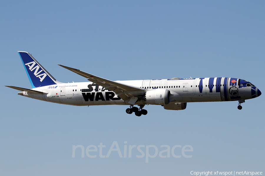 All Nippon Airways - ANA Boeing 787-9 Dreamliner (JA873A) | Photo 445512