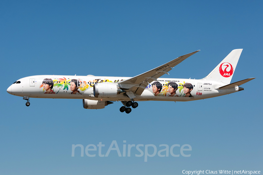 Japan Airlines - JAL Boeing 787-9 Dreamliner (JA873J) | Photo 354712