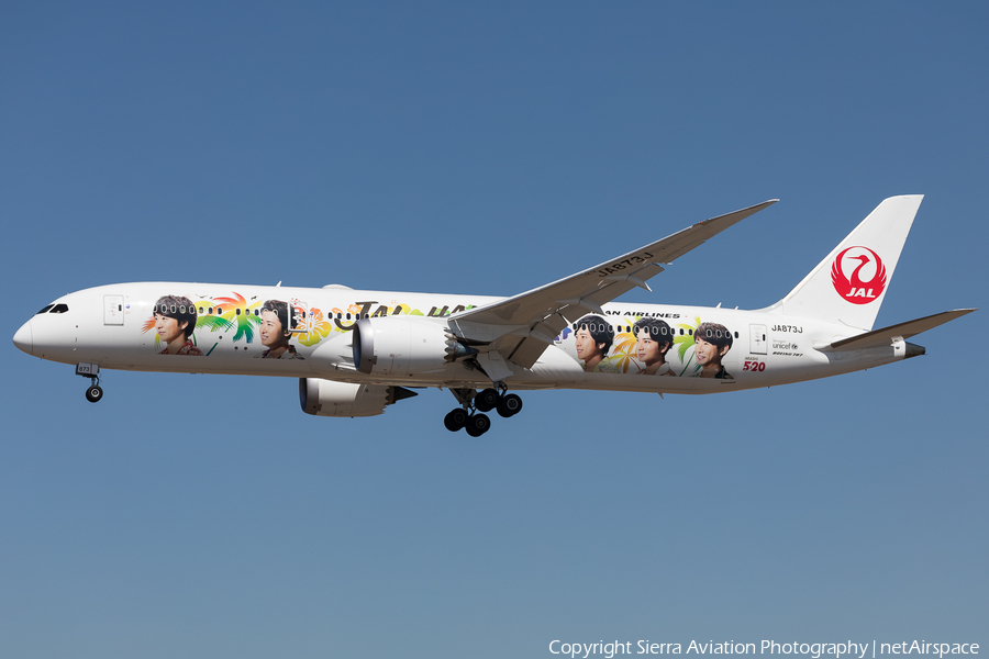 Japan Airlines - JAL Boeing 787-9 Dreamliner (JA873J) | Photo 372281