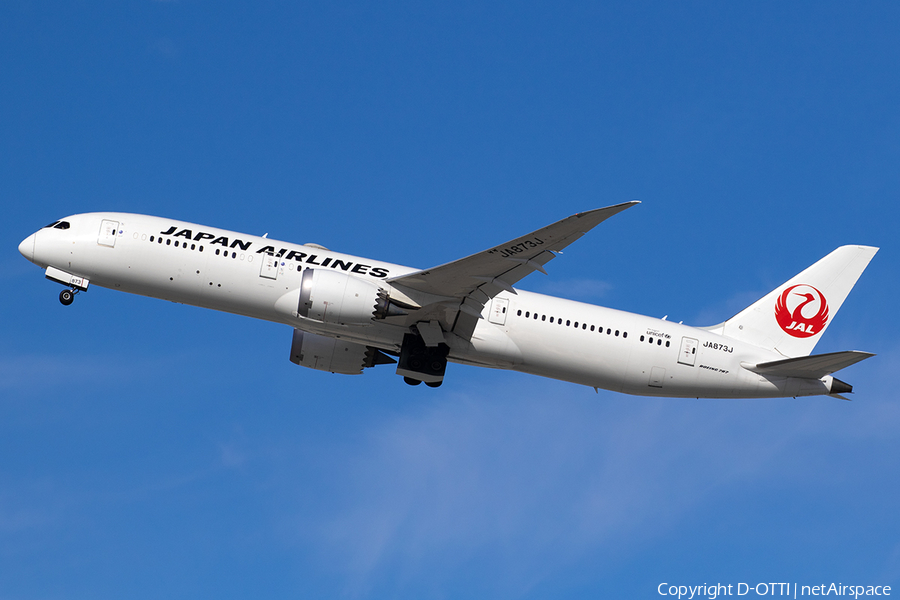 Japan Airlines - JAL Boeing 787-9 Dreamliner (JA873J) | Photo 566392