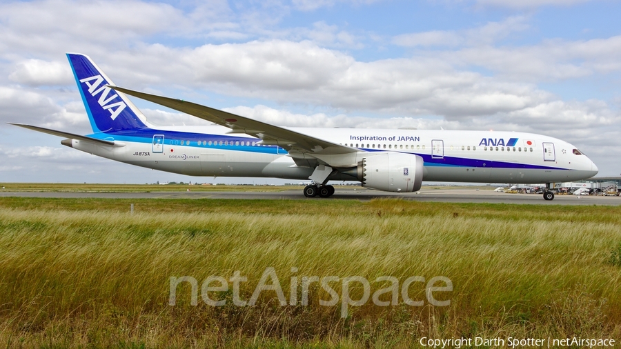 All Nippon Airways - ANA Boeing 787-9 Dreamliner (JA875A) | Photo 237322