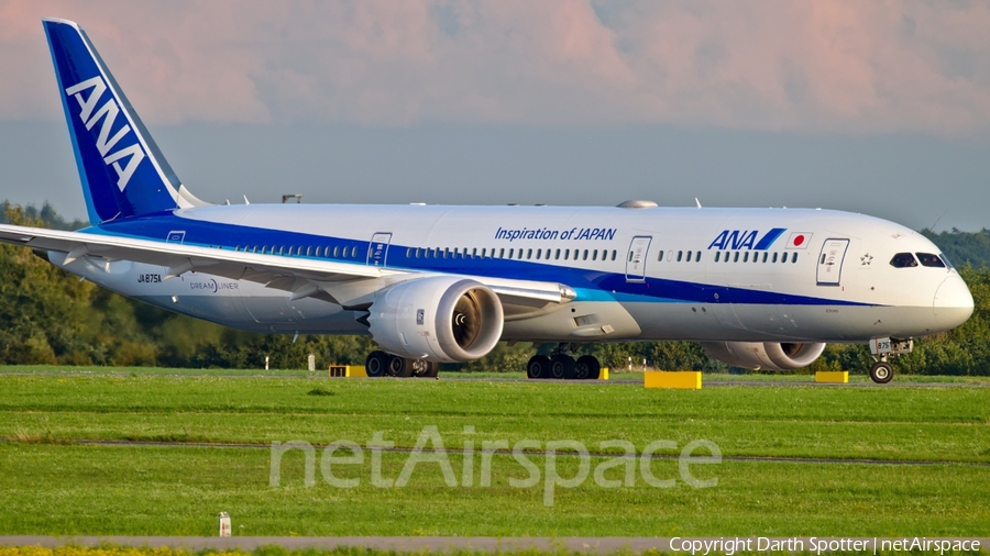 All Nippon Airways - ANA Boeing 787-9 Dreamliner (JA875A) | Photo 201863