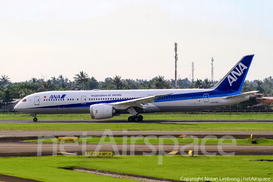 All Nippon Airways - ANA Boeing 787-9 Dreamliner (JA876A) | Photo 372045