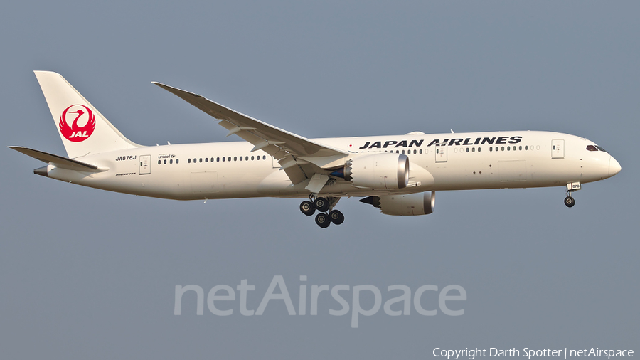 Japan Airlines - JAL Boeing 787-9 Dreamliner (JA876J) | Photo 319798