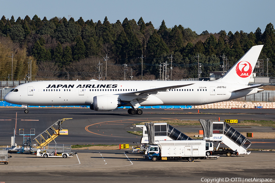Japan Airlines - JAL Boeing 787-9 Dreamliner (JA878J) | Photo 387439