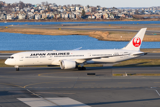 Japan Airlines - JAL Boeing 787-9 Dreamliner (JA881J) at  Boston - Logan International, United States