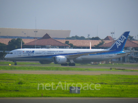 All Nippon Airways - ANA Boeing 787-9 Dreamliner (JA882A) at  Jakarta - Soekarno-Hatta International, Indonesia