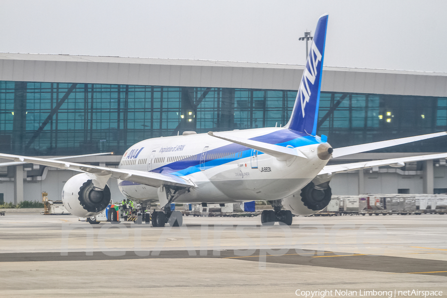 All Nippon Airways - ANA Boeing 787-9 Dreamliner (JA883A) | Photo 461058