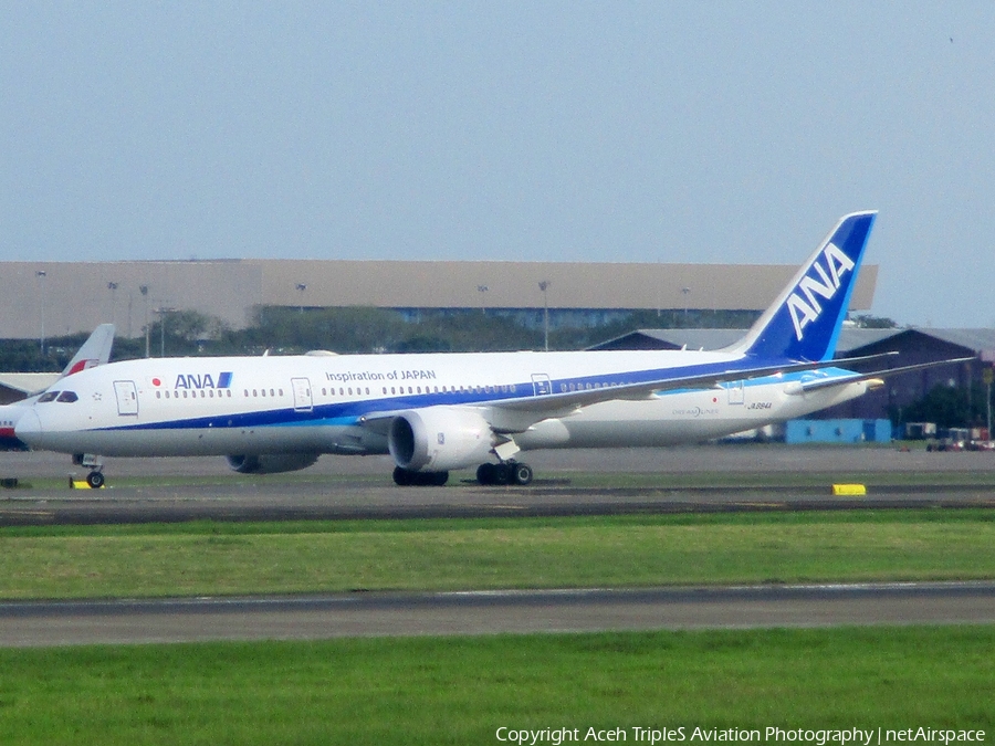 All Nippon Airways - ANA Boeing 787-9 Dreamliner (JA884A) | Photo 208618