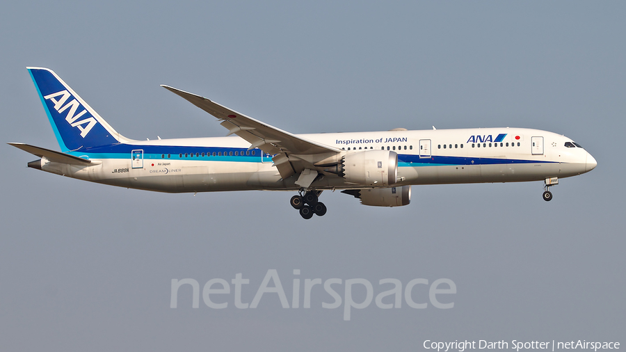 All Nippon Airways - ANA Boeing 787-9 Dreamliner (JA888A) | Photo 319799